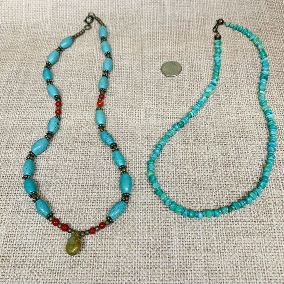 Turquoise Necklace Bundle  - Picture 1 of 3
